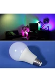 Pazariz 9w Uzaktan Kumandalı 15 Farklı Renk Seçenekli Led Ampul thumbnail 3