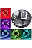 Pazariz 5 Mt 20 Fonksiyonlu Uzaktan Kumandalı Rgb Gaming Led Şerit Işık thumbnail 3