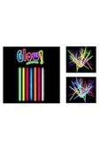 Pazariz Glow Stick 20cm Fosforlu Kırılan Çubuk (10 Adet) - 1