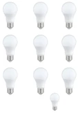Pazariz Led Ampul 7 Watt Beyaz Işık Aydınlatma Lambası 10 Adet - 1