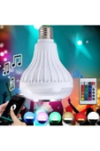 Pazariz Kumandalı Bluetooth Disco Ampul RGB thumbnail 2