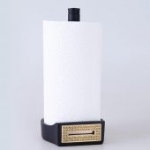 Selim Dekor Portofino Kağıt Havluluk Siyah Altın - 1