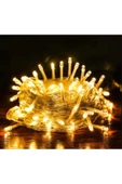 Pazariz 10mt Günışığı 100 Led Fişli Noel Parti Yılbaşı Ağaç Dekoratif Aydınlatma Lambası Animasyonlu Süsleme thumbnail 1