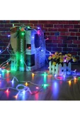 Pazariz 10 Metre 100 Ledli 8 Fonksiyonlu Karışık Renkli Rgb Led Lamba thumbnail 1