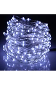 Pazariz Pilli Dekoratif Peri Led Işık 10 Metre Beyaz Parti Aydınlatma - 1