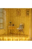Pazariz 8 Fonksiyonlu 200 Led 10 Saçak Şerit Led 2x2 Perde Ip Led Gün Işığı - 3
