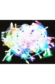 Pazariz 10mt Rgb 100 Led Fişli Noel Parti Yılbaşı Ağaç Dekoratif Aydınlatma Lambası Animasyonlu Süsleme - 1