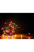 Pazariz 10mt Rgb 100 Led Fişli Noel Parti Yılbaşı Ağaç Dekoratif Aydınlatma Lambası Animasyonlu Süsleme - 2