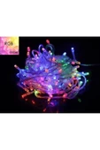 Pazariz 10mt Rgb 100 Led Fişli Noel Parti Yılbaşı Ağaç Dekoratif Aydınlatma Lambası Animasyonlu Süsleme thumbnail 1
