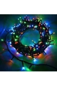 Pazariz 10mt Rgb 100 Led Fişli Noel Parti Yılbaşı Ağaç Dekoratif Aydınlatma Lambası Animasyonlu Süsleme thumbnail 1
