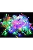 Pazariz 10mt Rgb 100 Led Fişli Noel Parti Yılbaşı Ağaç Dekoratif Aydınlatma Lambası Animasyonlu Süsleme - 1