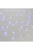 Pazariz 10mt Mavi 100 Led Fişli Noel Parti Yılbaşı Ağaç Dekoratif Aydınlatma Lambası Animasyonlu Süsleme thumbnail 1