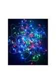 Pazariz 10mt Rgb 100 Led Fişli Noel Parti Yılbaşı Ağaç Dekoratif Aydınlatma Lambası Animasyonlu Süsleme - 1