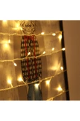 Pazariz 10mt Günışığı 100 Led Fişli Noel Parti Yılbaşı Ağaç Dekoratif Aydınlatma Lambası Animasyonlu Süsleme thumbnail 3