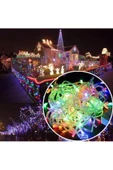 Pazariz 10mt Rgb 100 Led Fişli Noel Parti Yılbaşı Ağaç Dekoratif Aydınlatma Lambası Animasyonlu Süsleme - 2
