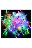 Pazariz 10mt Rgb 100 Led Fişli Noel Parti Yılbaşı Ağaç Dekoratif Aydınlatma Lambası Animasyonlu Süsleme - 1
