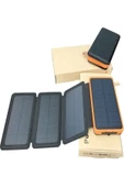 Pazariz Powerbank Güneş Enerjili 20000 Mah 6 Led Işık Powerbank - 1