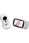 Pazariz Bebek Telsiz Gece Görüşlü Sıcaklık Ölçer Türkçe Menü Kamera - 1
