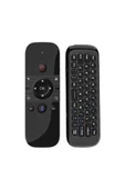 Pazariz 2.4ghz Klavye Sesle Kumanda Jiroskop Air Mouse Akıllı Tv Android Box Klavye Uzaktan Kumanda - 1