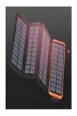 Pazariz Powerbank Güneş Enerjili 20000 Mah 6 Led Işık Powerbank - 2