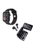 Pazariz Premium Set Full Ekran Akıllı Saat Mi A30s Airdots Led Göstergeli Powerbankli Bluetooth Kulaklık thumbnail 1