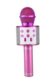 Pazariz Şarj Edilebilir Telefon Ve Usb Bağlantılı Karaoke Mikrofon (pembe) - 1