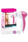 Pazariz 5 In 1 Pilli Yüz Temizleme,masaj Ve Peeling Fırça Seti - 1