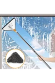 Pazariz Teleskopik Üçgen Camsil Duvar Yüzey Cam Silme Aparatı Mop Mikrofiber Sprey - 2