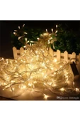 Pazariz Sarı Led Lamba Süs 5 Metre Işık Elektrikli 50 Ampul Led Dekor thumbnail 1