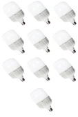 Pazariz Led Torch Ampul 50 Watt Beyaz Işık Aydınlatma Lambası 10 Ad - 1