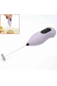 Pazariz Beyaz Mini Mixer Kahve Süt Köpürtücü Karıştırıcı - 1