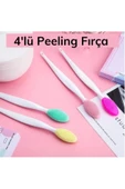 Pazariz 4 Adet Dudak Burun Fırçası Peeling Etkili Gözenek Temizleyici - 2