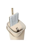 Pazariz Spin Mop Tablet Mop Krem 5 L + Yedek Mop Bez 4 Adet - 2