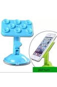 Pazariz Pazarız 8 Vantuzlu Araç Içi Telefon Tutucu -mavi Fly Iq4405 Evo Chic 1 Uyumlu - 1