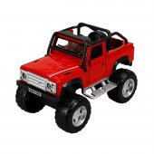 Sunman Sesli Ve Işıklı Metal Araba Safarı Jeep 13 Cm. FY80708 - 6