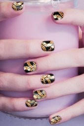 İncili Zincirler 36 Adet Tırnak Dövme Seti,Tırnak Tattoo,Nail Art ,Tırnak Sticker - 3