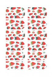 Çilek -2 Tırnak Dövmesi,Tırnak Tattoo,Nail Art ,Tırnak Sticker - 2