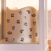 Panda Tırnak Dövmesi,Tırnak Tattoo,Nail Art ,Tırnak Sticker - 2