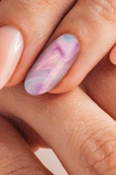 Mermer Tırnak Dövmesi,Tırnak Tattoo,Nail Art ,Tırnak Sticker - 1