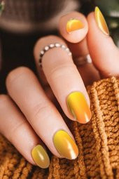 Ombre Tırnak Dövmesi, Tırnak Tattoo, Nail Art, Tırnak Sticker, Nail Sticker - 1