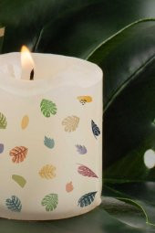 Monstera Yaprakları Tırnak Dövmesi, Tırnak Tattoo, Nail Art, Tırnak Sticker thumbnail 2