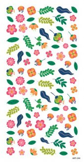 Bahar  Çiçeki Tırnak Dövmesi, Tırnak Tattoo, Nail Art, Tırnak Sticker thumbnail 3