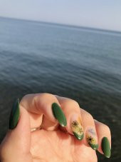 Silüet Tırnak Dövmesi,Tırnak Tattoo,Nail Art ,Tırnak Sticker - 3