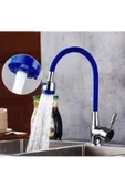 Pazariz Pazarız Renkli Musluk Oynar Başlıklı Tasarruflu Musluk Kubar 50 Cm - 3