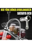 Pazariz Pazarız Spiral Musluk Başlığı 2 Fonksiyonlu Oynar Başlıklı - 1