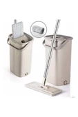 Pazariz Magic Flat Tablet Mop 5 Litre Tahliye Vanalı +10 Bez Hediye - 1