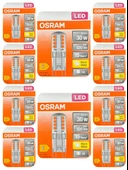 Osram 2,6W (30W) 2700K (Sarı Işık) G9 Duylu Led Kapsül Ampul (10 Adet) - 1