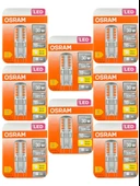 Osram 2,6W (30W) 2700K (Sarı Işık) G9 Duylu Led Kapsül Ampul (8 Adet) - 1