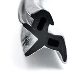 Contacall Gri Kaplama Kauçuk Yağlı Pvc Kapı Pencere Contası Değişim-Tamirat Fitili 125 Metre thumbnail 1