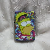 Benzinli Retro Zippo Çakmak Homer Simpson - 1